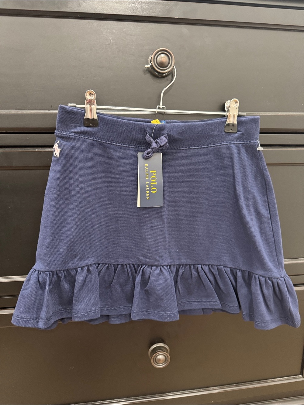 Polo Ralph Lauren Girls Skirt-Short Size L 12-14 100% Cotton